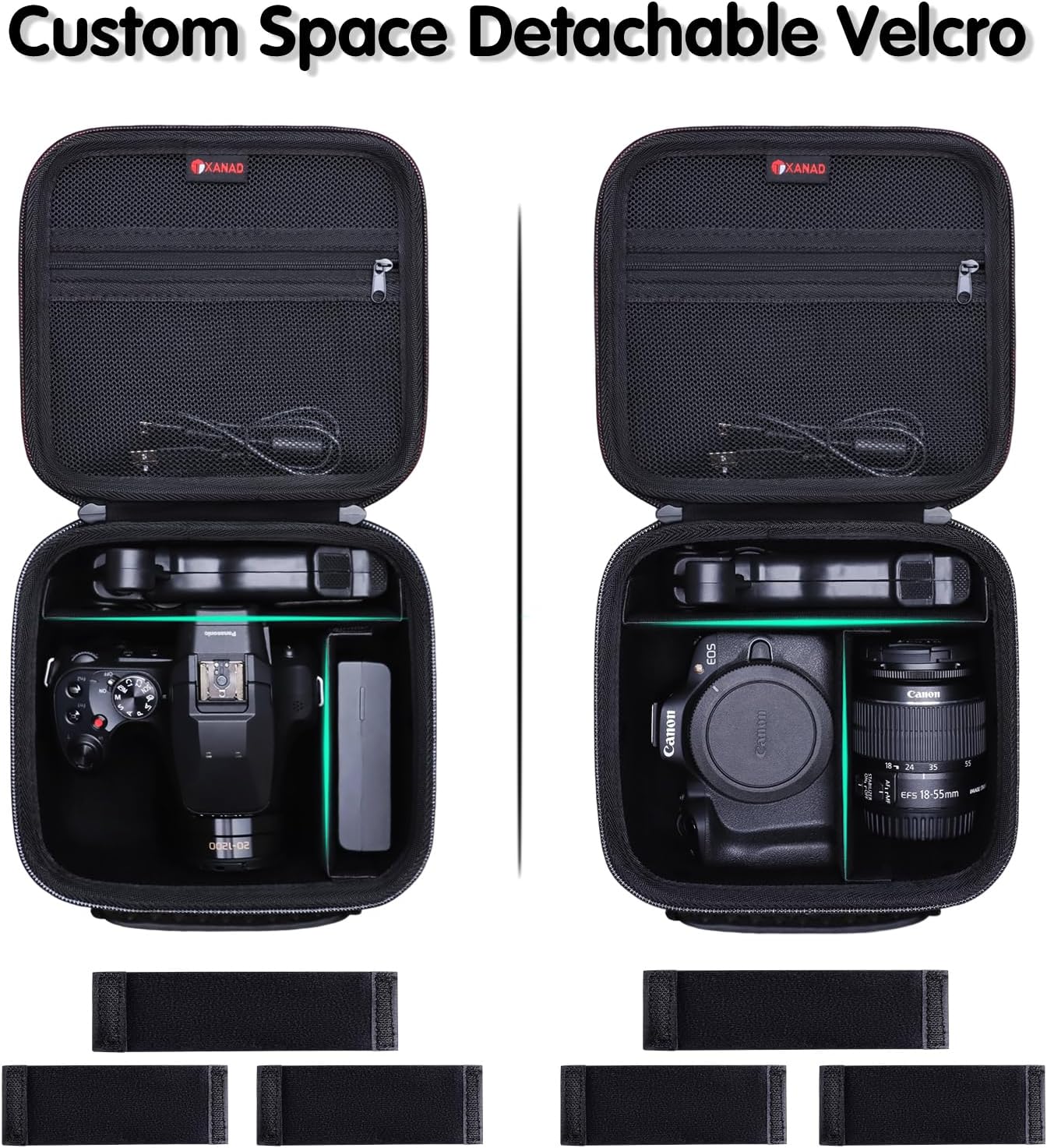 XANAD DSLR Hard Cameras Case Canon EOS 2000D/ 4000D DSLR, EO... - Image 4