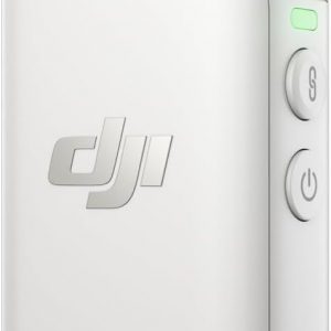 DJI Mic 2 Transmitter (Pearl White), Wireless Lavalier Micro…