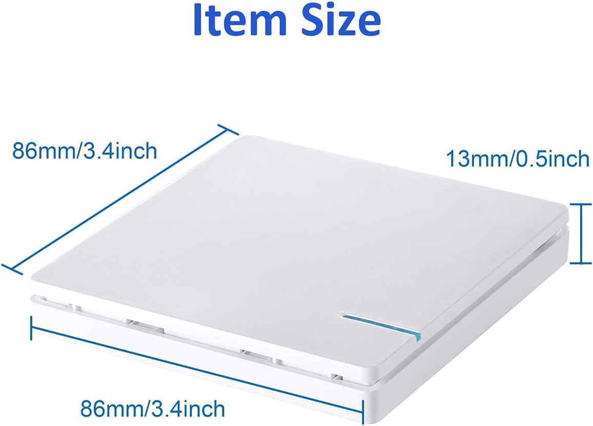 Mengshen Wireless Light Switch, Easy to Install, 1 Way Switc... - Image 6