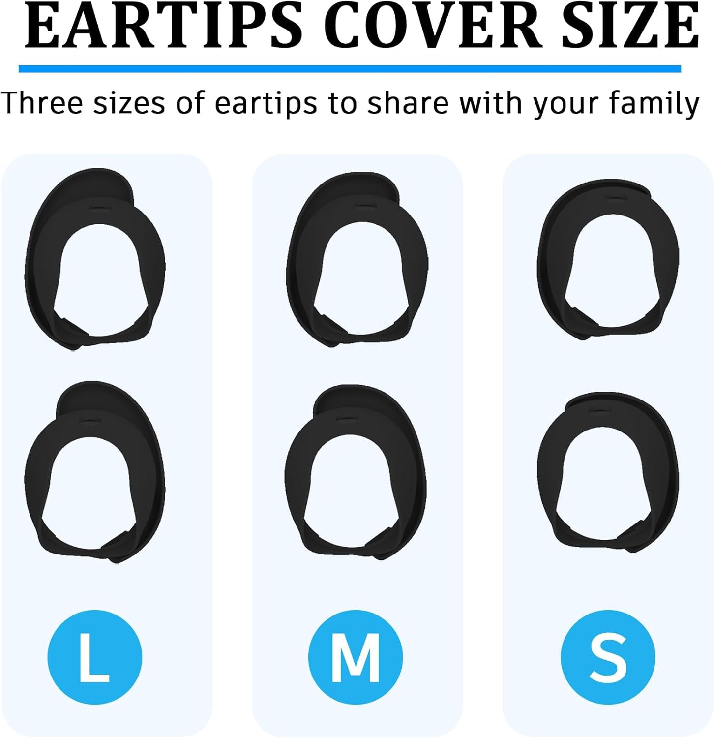 Adhiper Replacement QC Ultra Noise-Cancelling Eartips Compat... - Image 3