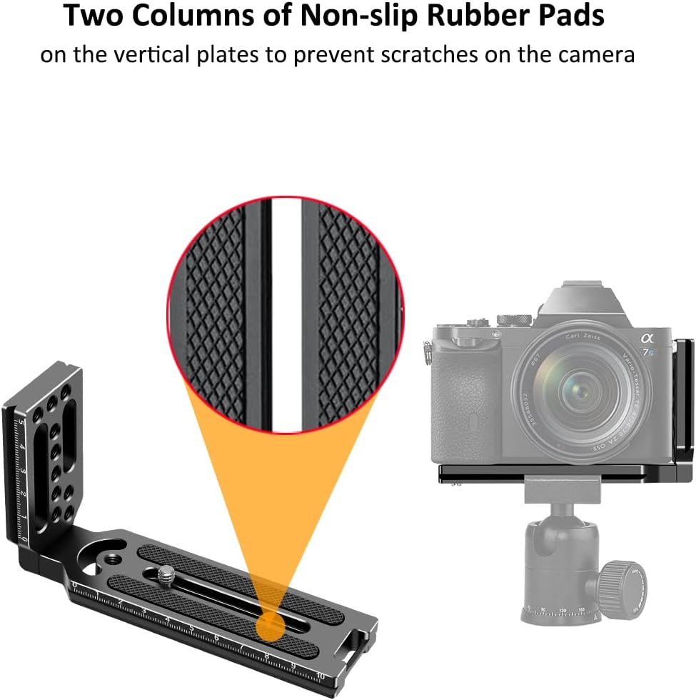 DSLR L Bracket Horizontal Vertical Camera Mount Tripod Quick... - Image 6