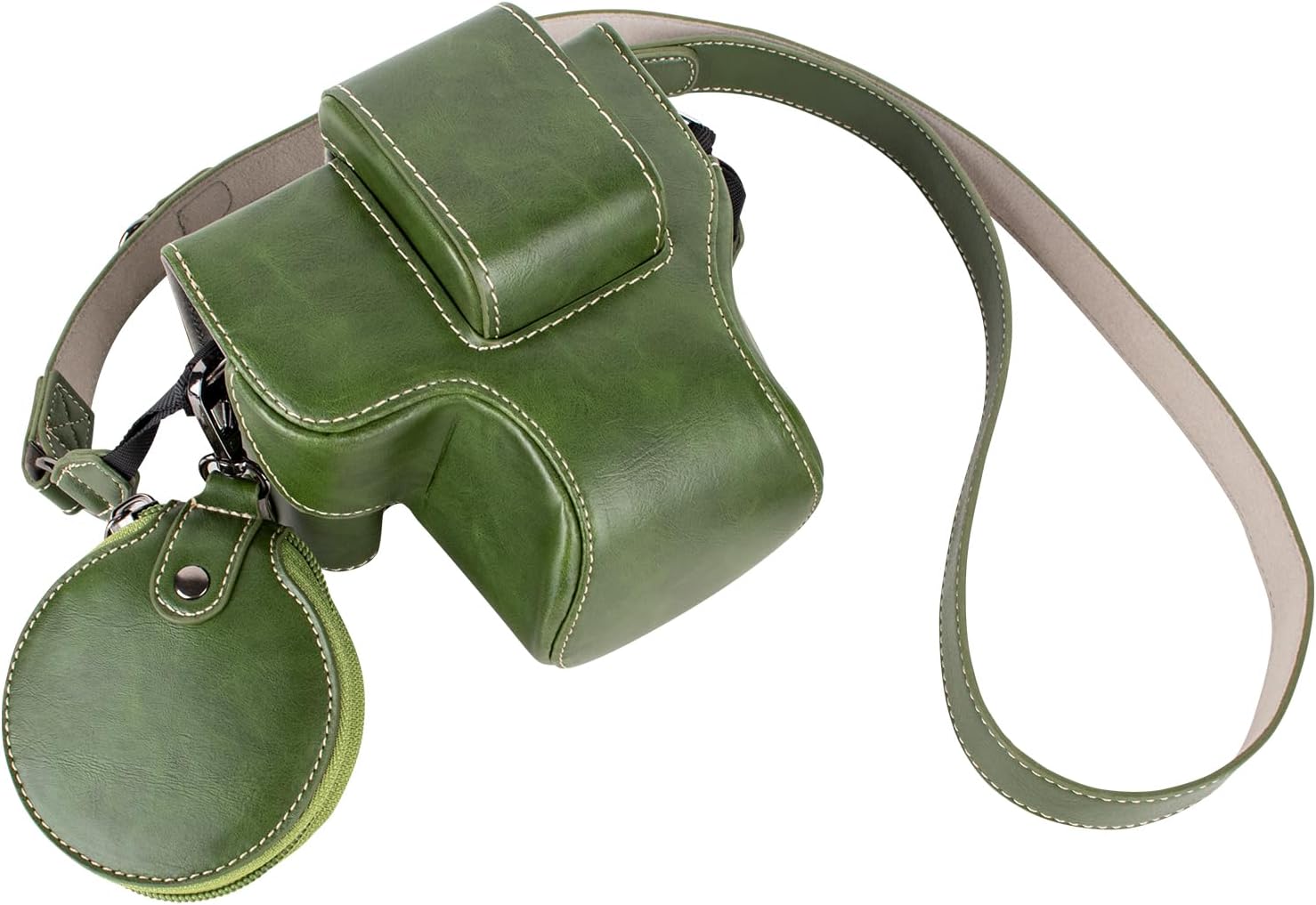 MUZIRI KINOKOO EOS R50 R100 Camera Case, Retro PU Leather Pr... - Image 9