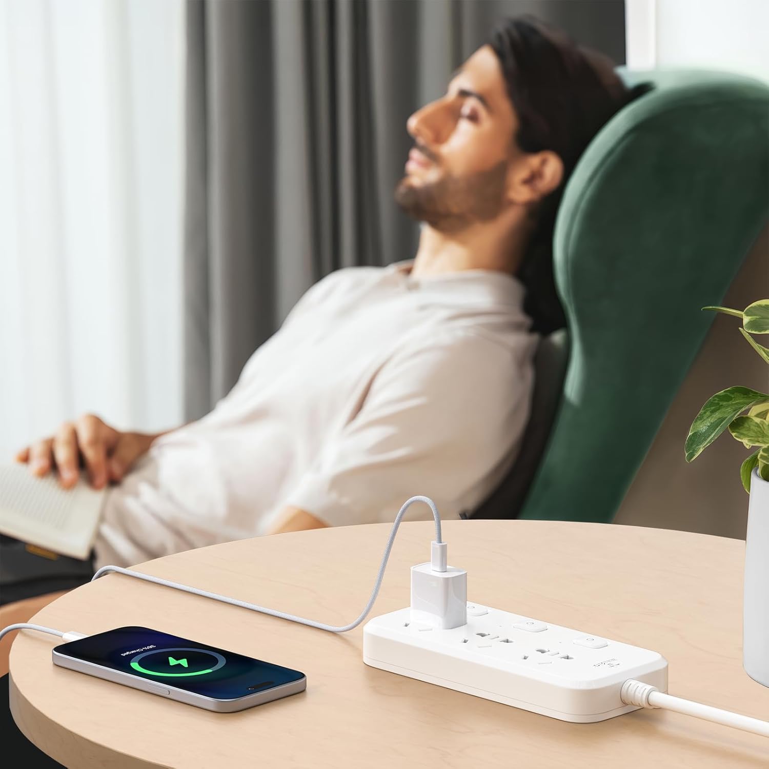 Oumida USB C Cable for AirPods 4 Charger Cable 1M/2Pack, USB... - Image 6