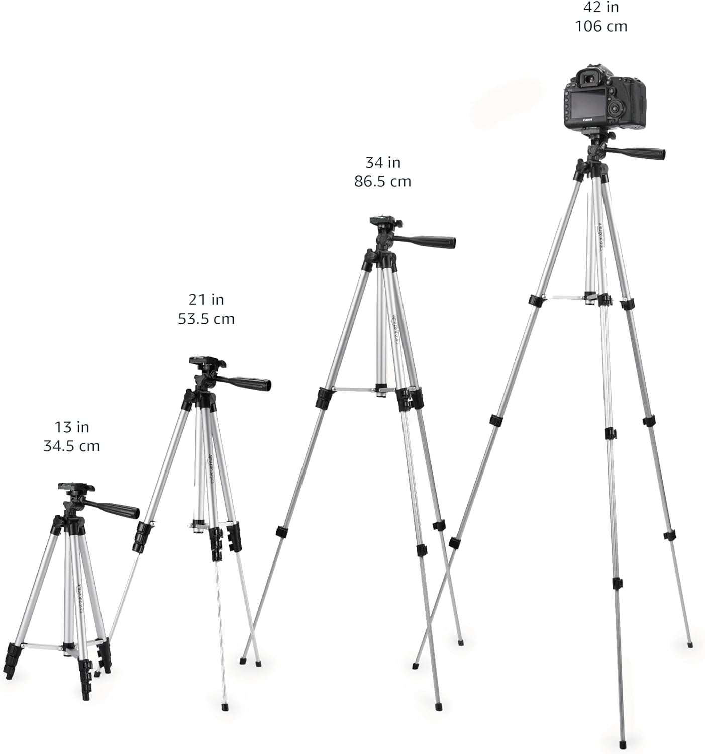 Amazon Basics 127 cm (50-Inch) Aluminium Universal Smartphon... - Image 5