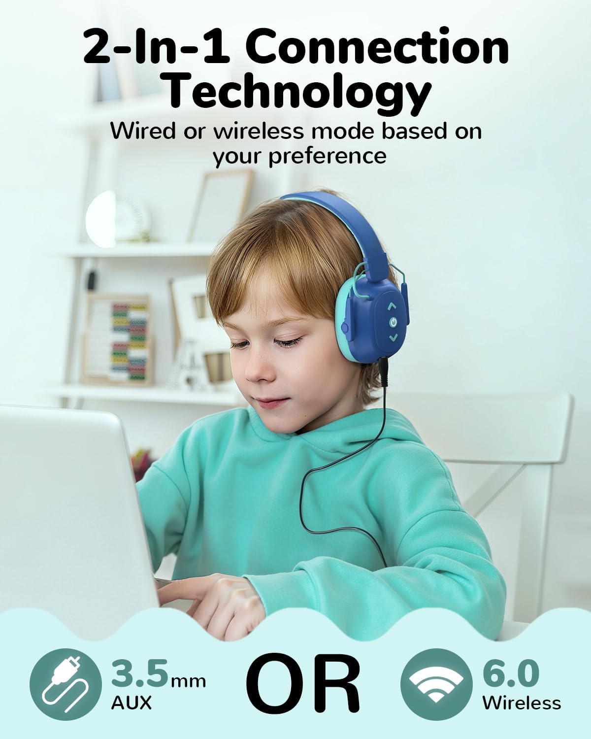 Sensory Headphones for Autism Kids Aldult, Foldable Sound Pr... - Image 8