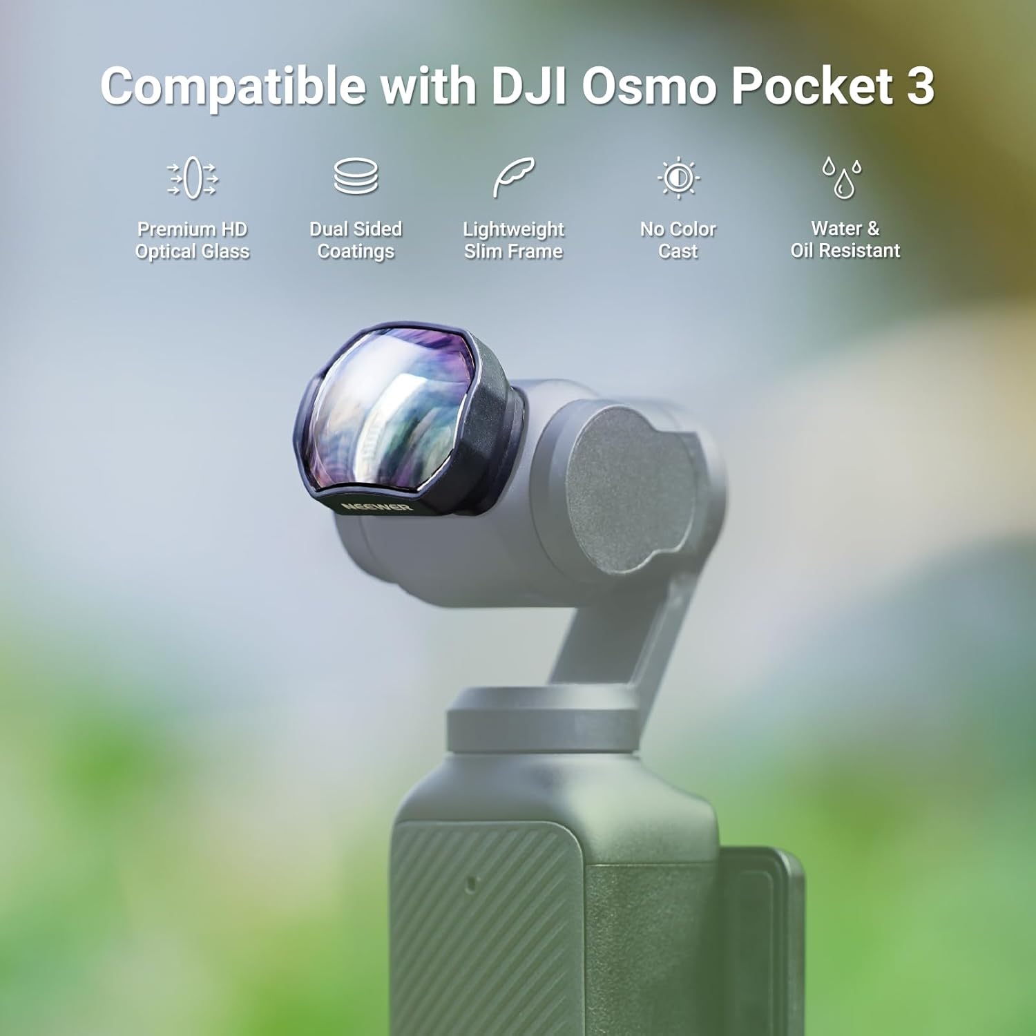 NEEWER Teleconverter Compatible with DJI Osmo Pocket 3 Only,... - Image 2