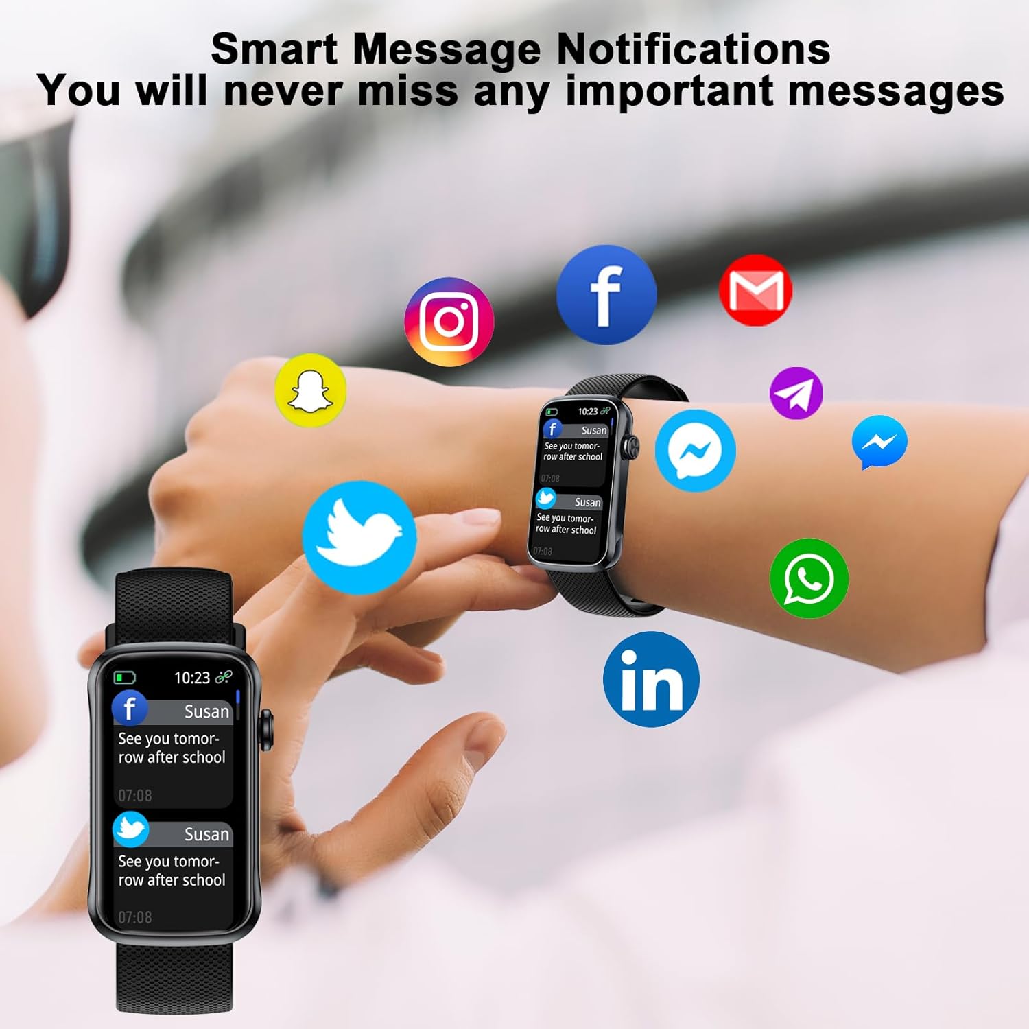 2026 Smart Watch for Men Women, 24/7 Healthy Fitness Tracker... - Image 5