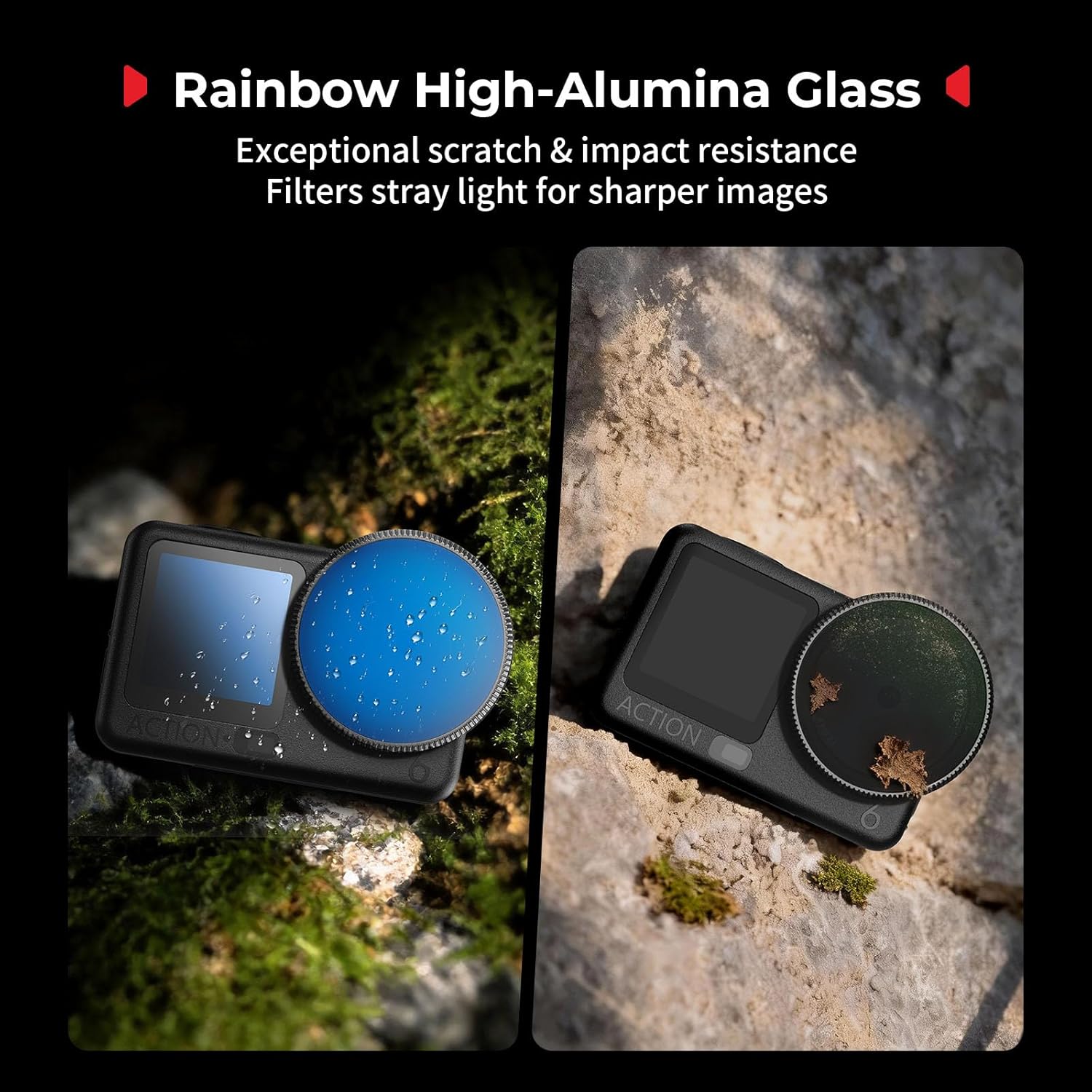 SMALLRIG ND Filter Kit for DJI Osmo Action 6, 5 Pack CPL ND8... - Image 6