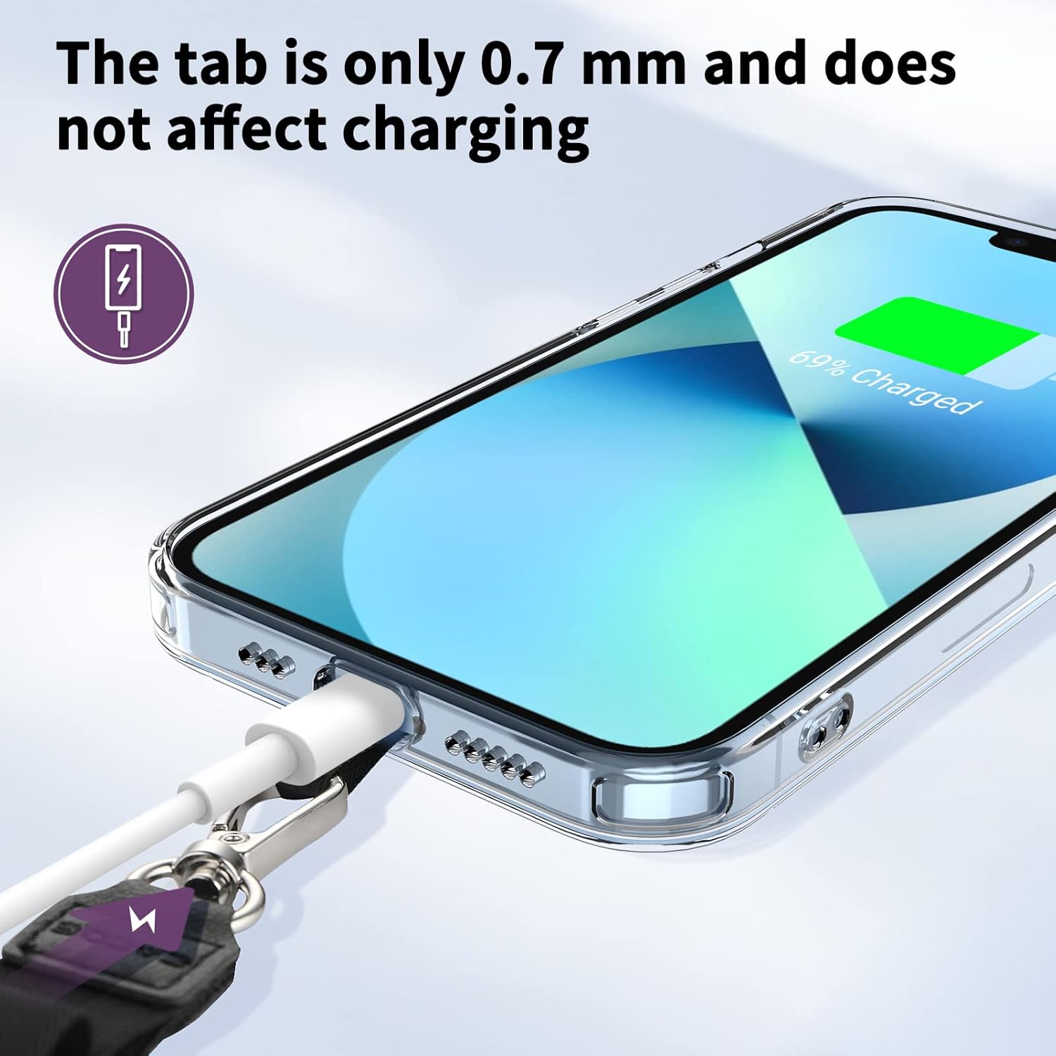 CACOE Universal Mobile Phone Chain, 2 Pcs Adjustable Collar ... - Image 3