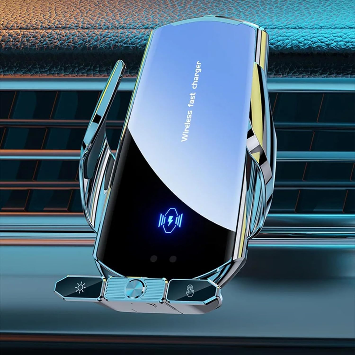 Wireless Car Charger, 15W Fast Qi Charging, Car Phone Holder... - Image 6