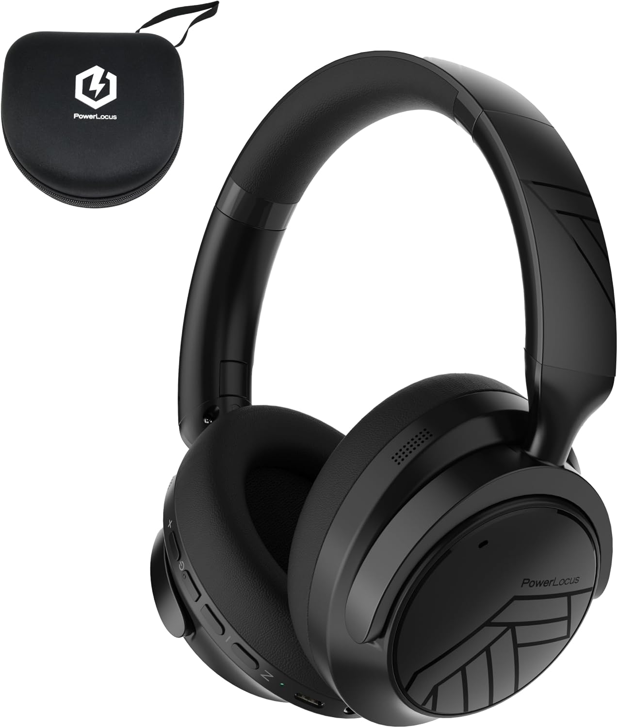 PowerLocus Active Noise Cancelling, 70 Hours Playtime Over E... - Image 2