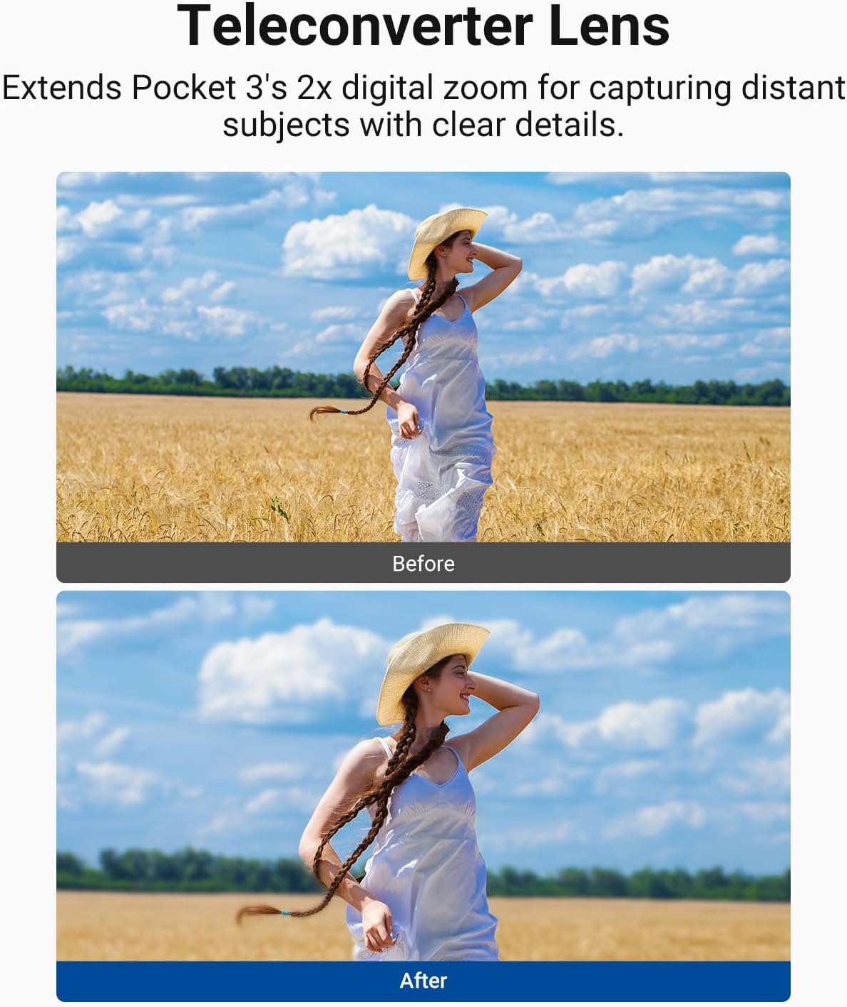 NEEWER Teleconverter Compatible with DJI Osmo Pocket 3 Only,... - Image 3