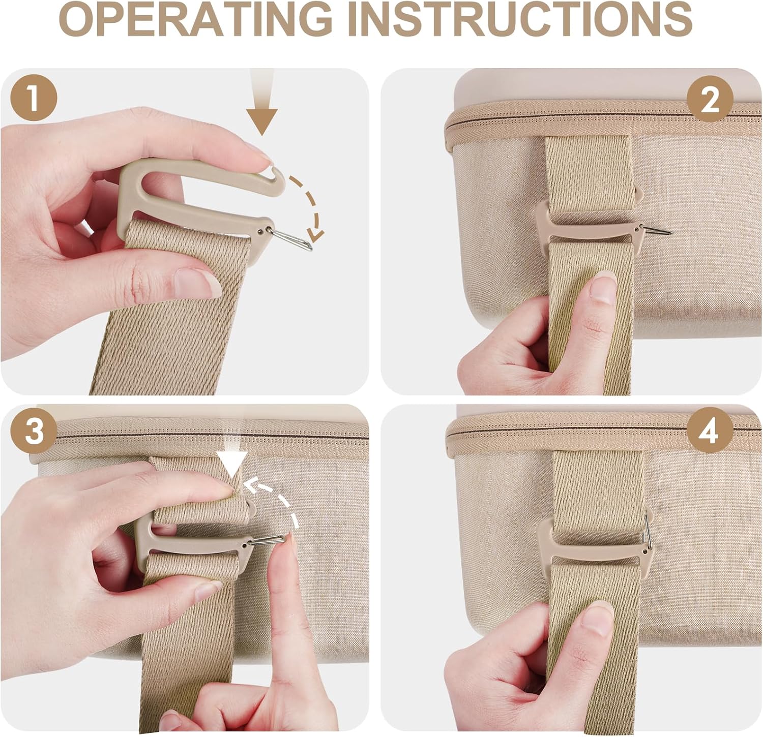 Camera Case Compatible with Canon EOS Rebel T7/R50/R6 Mark I... - Image 7