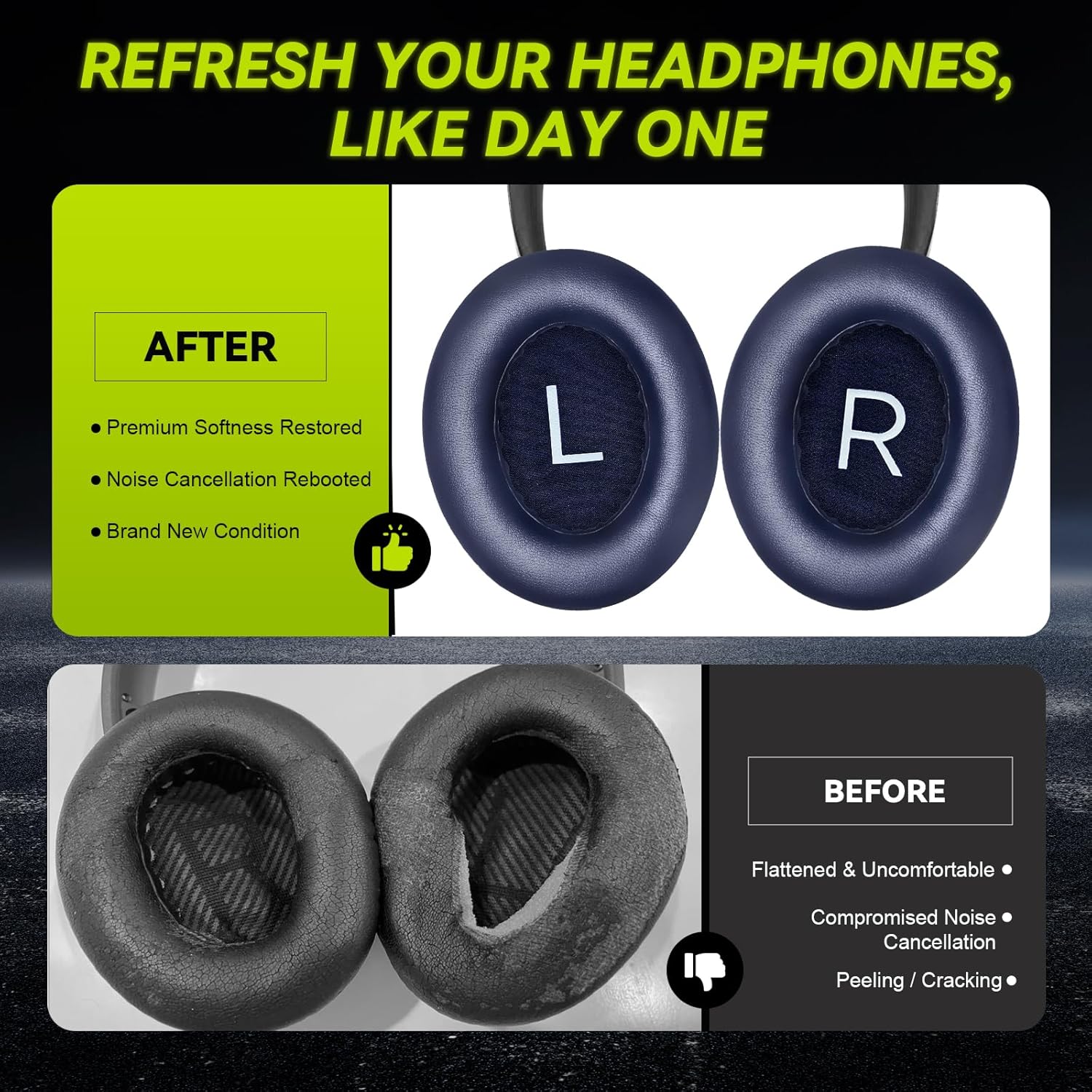 Aurivor Replacement Ear Pads Cushions for Bose Noise Cancell... - Image 5