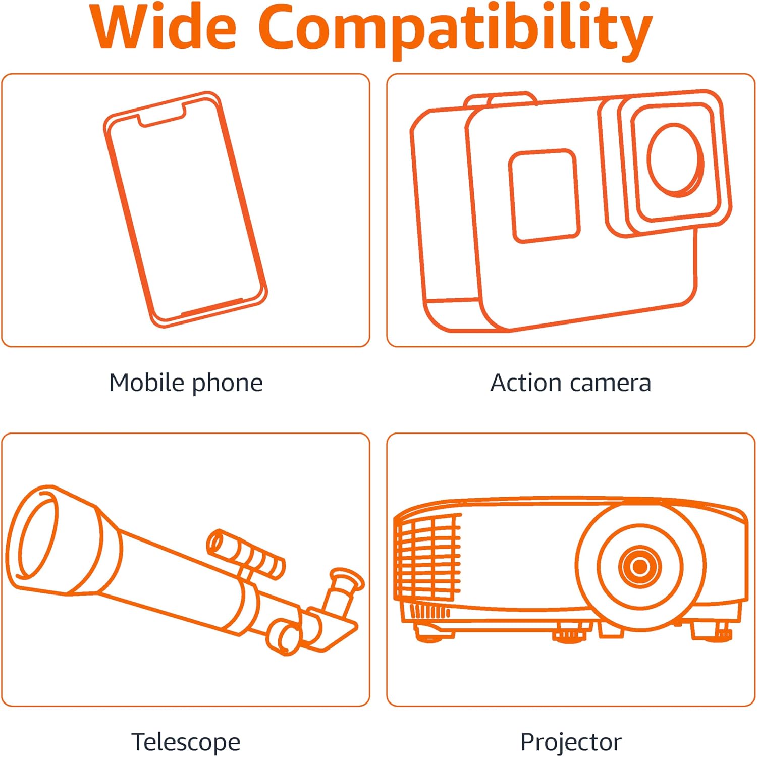 Amazon Basics 127 cm (50-Inch) Aluminium Universal Smartphon... - Image 6