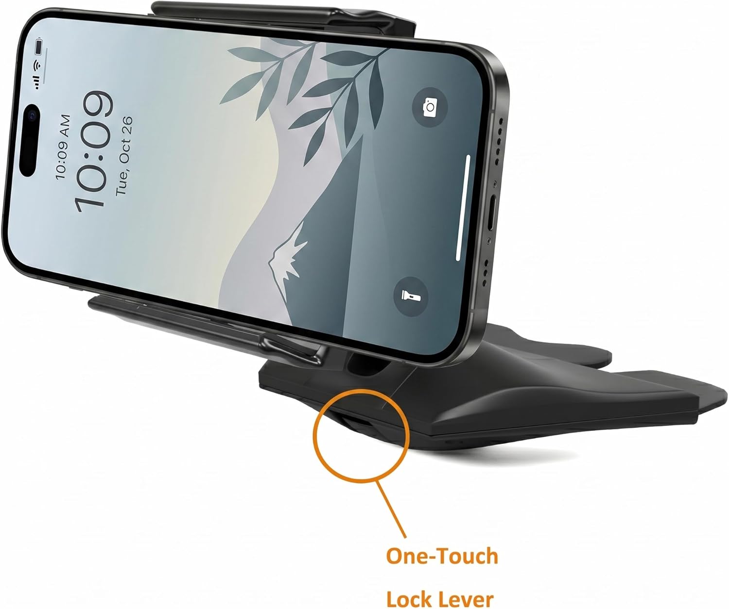 CD Slot Car Phone Holder, Secure Sat Nav Cradle for Daily Co... - Image 3