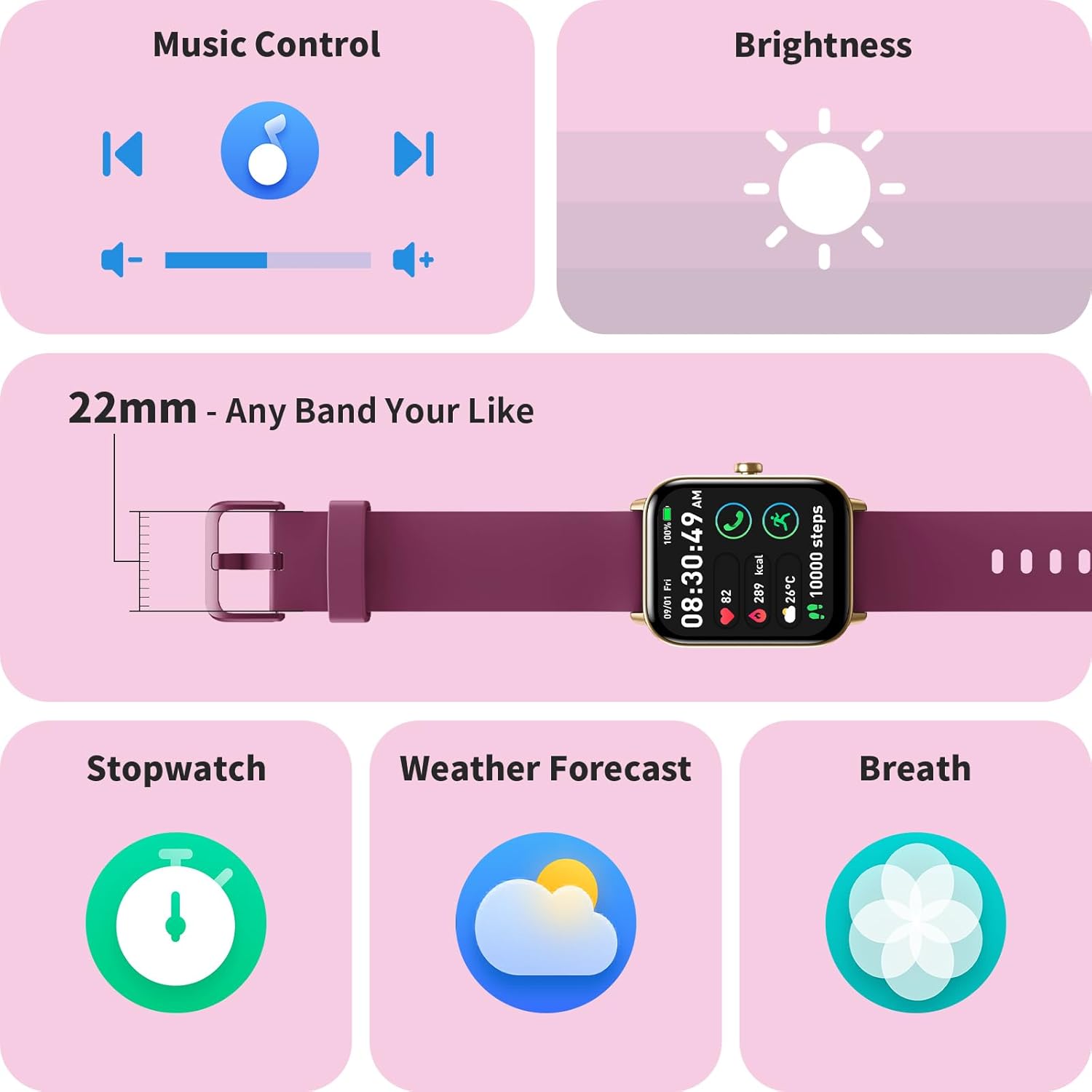 Smart Watches for Men Women, Answer/Make Calls, Smart Watche... - Image 8