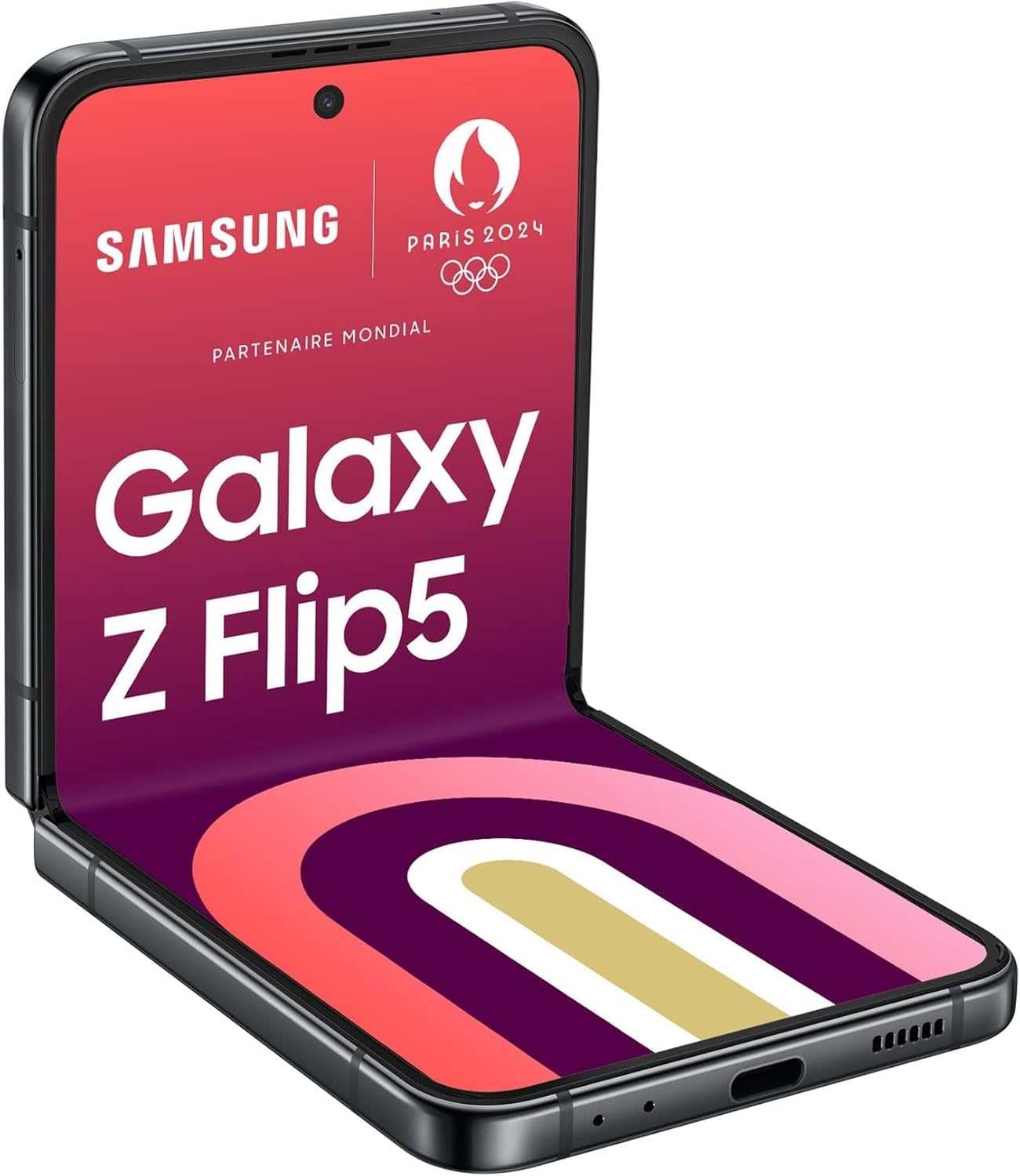 Samsung Galaxy Z Flip5 6.7" 256GB 5G Mobile Phone - Graphite... - Image 2