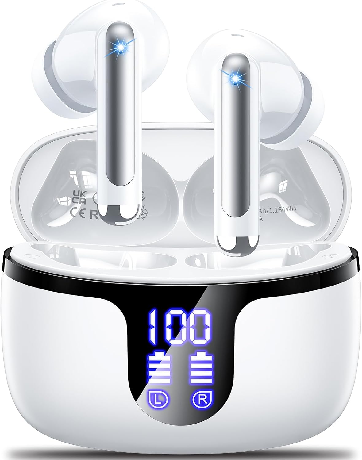 Wireless Earbuds Bluetooth 5.3 Headphones in Ear with 4 ENC ... - Image 2
