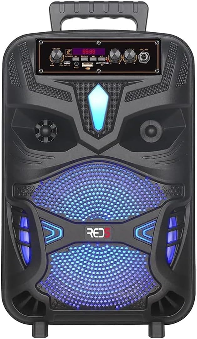 RED5 Wireless Karaoke Speaker with Microphone and LED Colour... - Image 8