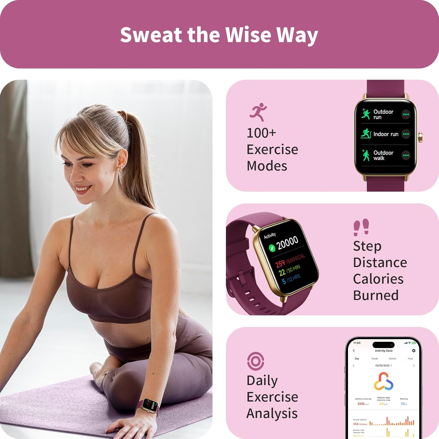 Smart Watches for Men Women, Answer/Make Calls, Smart Watche... - Image 5