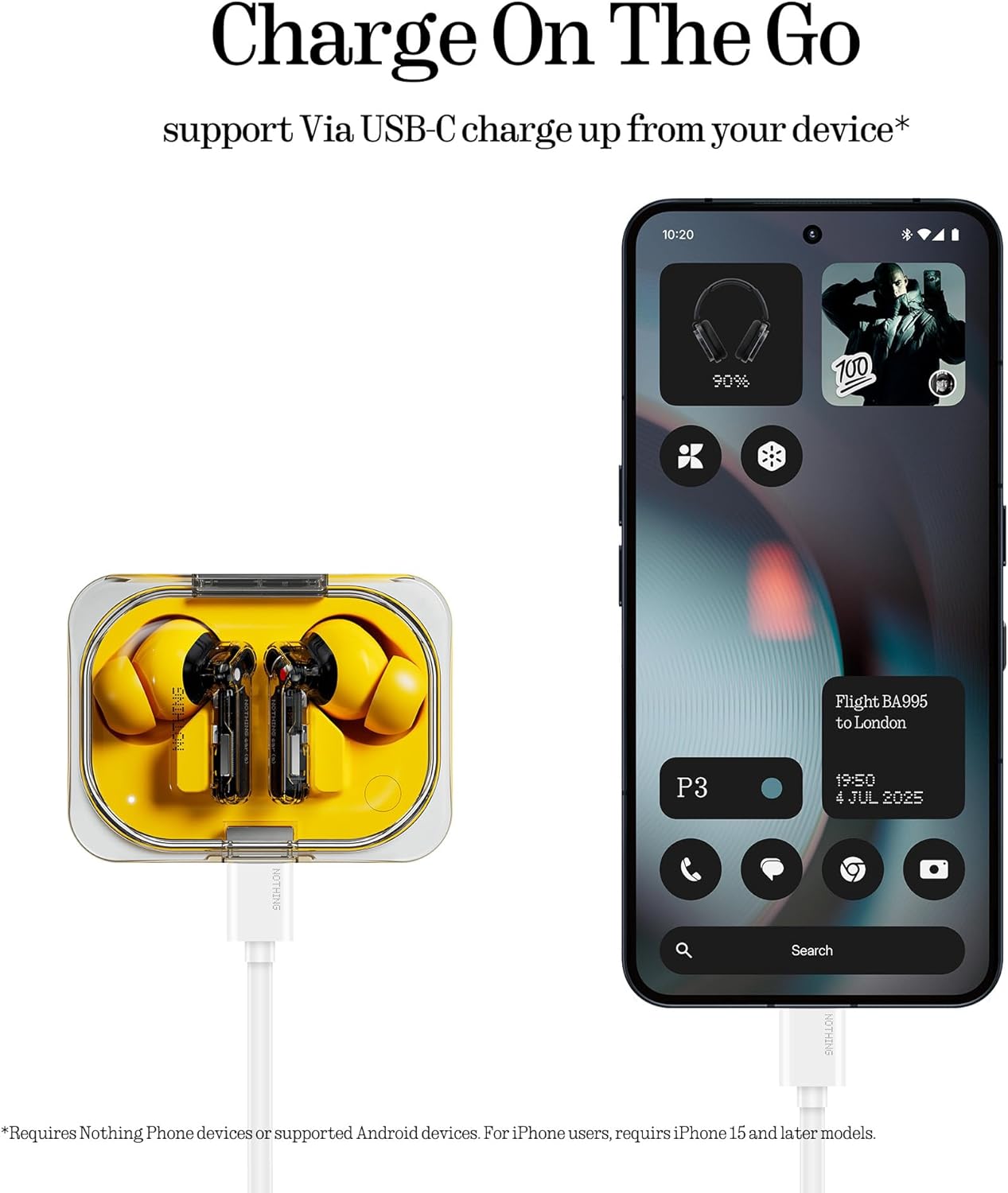 Nothing Ear (a) wireless ear buds with Active Noise Cancelli... - Image 10