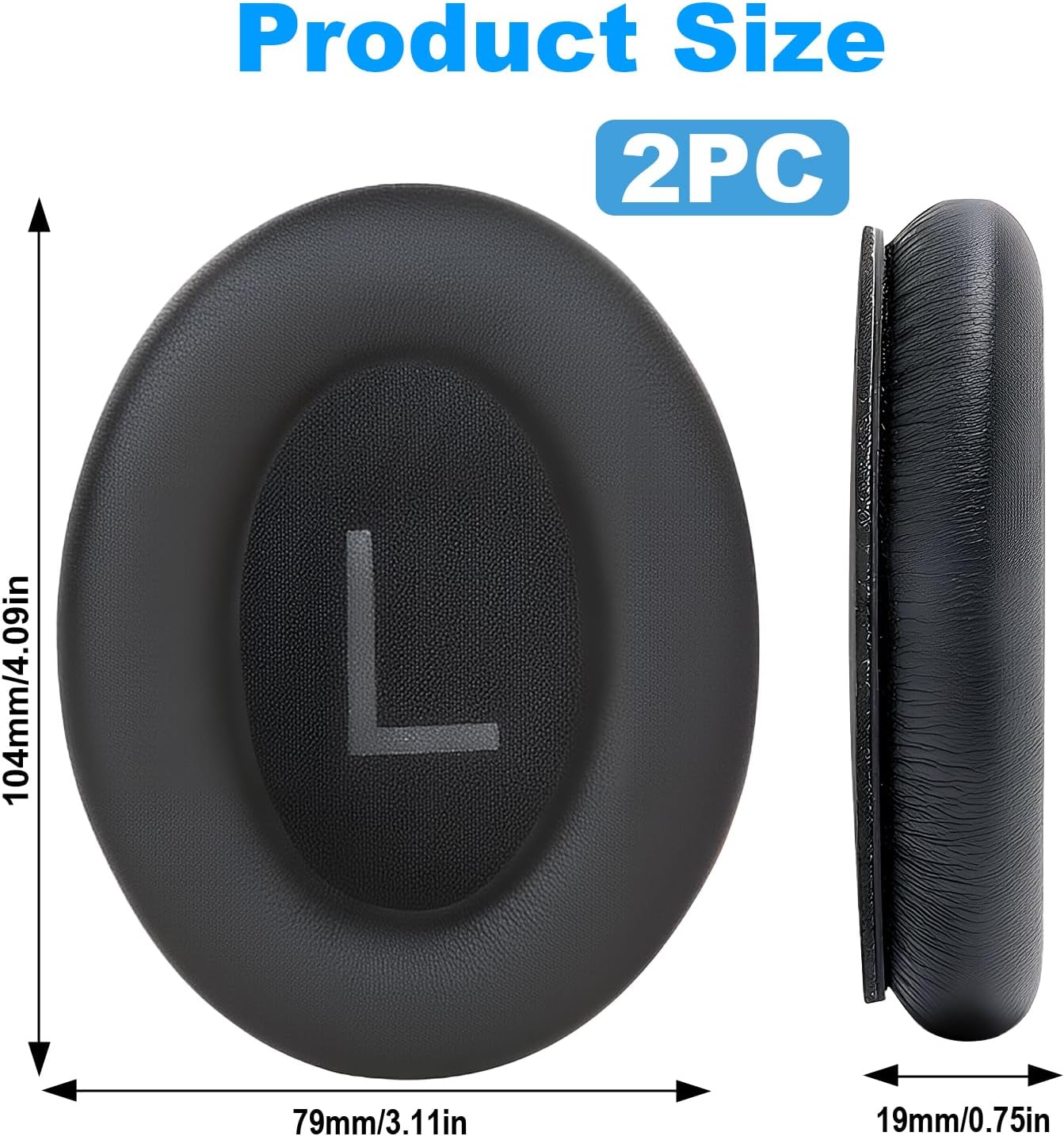 Replacement Ear Pads Cushions for Bose QuietComfort QC45 Ear... - Image 7