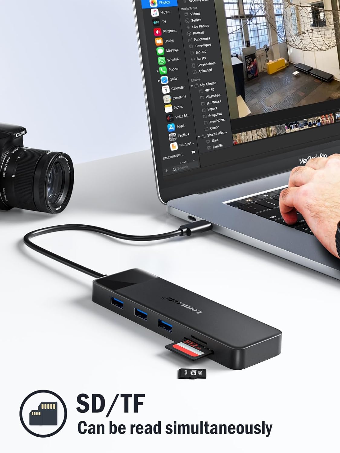 Docking Station USB C Hub 3*Display- 10 in 1, Lemorele USB C... - Image 9