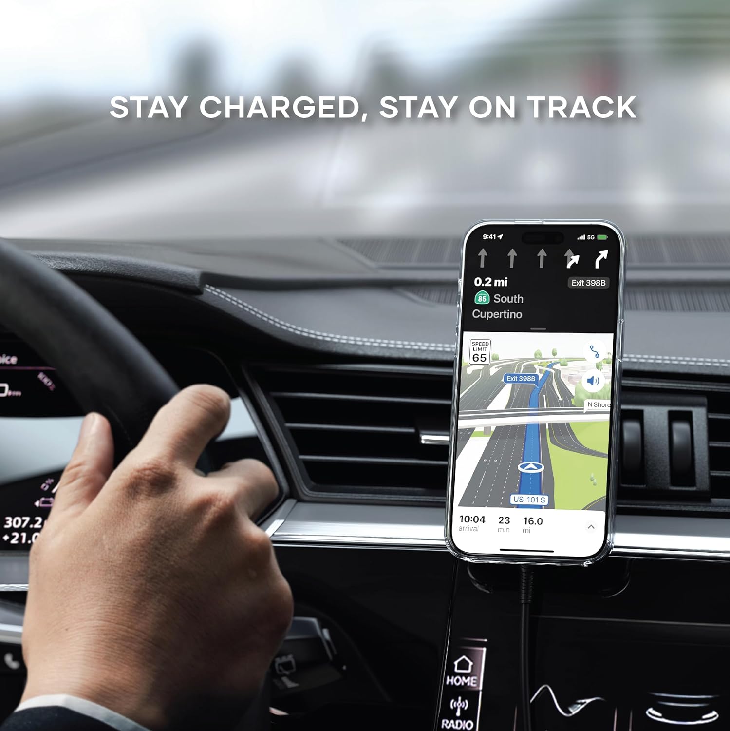 SATECHI Qi2 Wireless Car Charger, Travel Friendly Car Phone ... - Image 8