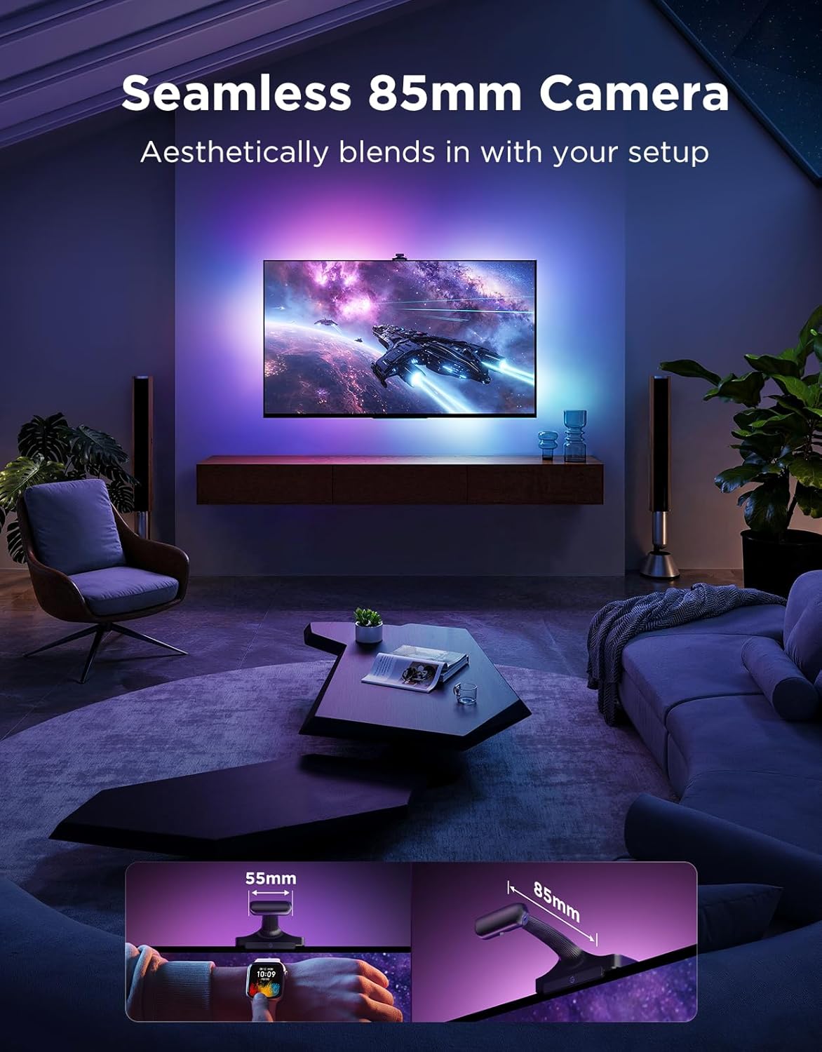 Govee TV Backlight 3 Pro with HDR Triple Camera, 5M 5-in-1 R... - Image 6