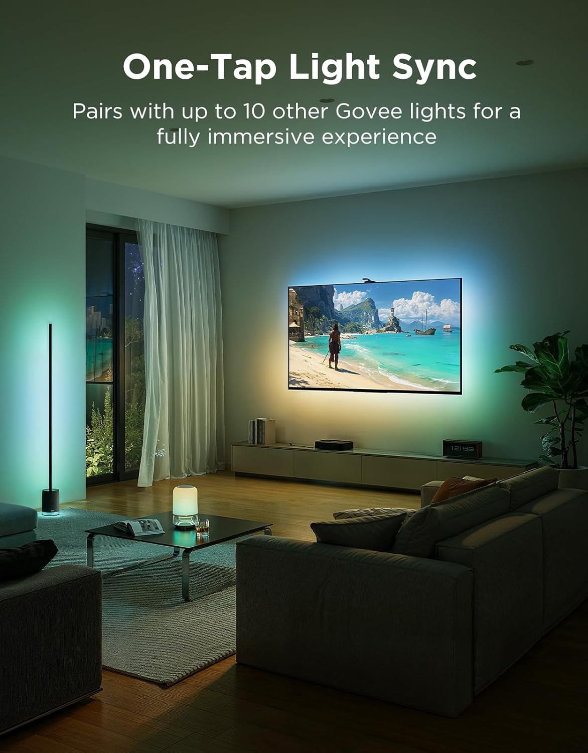 Govee TV Backlight 3 Pro with HDR Triple Camera, 5M 5-in-1 R... - Image 9