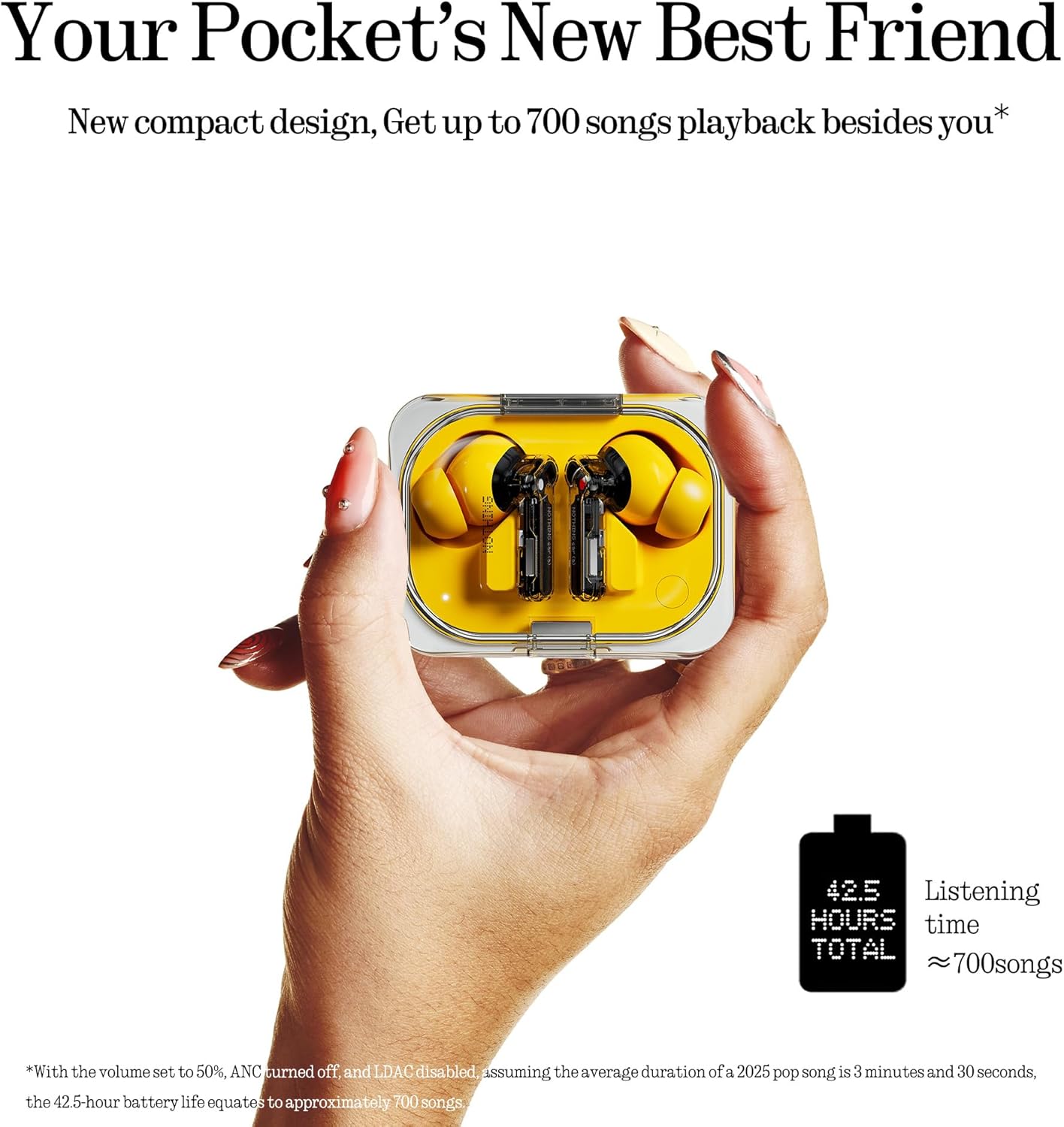 Nothing Ear (a) wireless ear buds with Active Noise Cancelli... - Image 4
