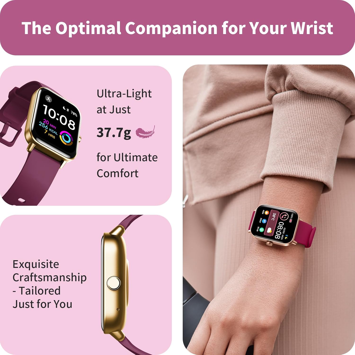 Smart Watches for Men Women, Answer/Make Calls, Smart Watche... - Image 6