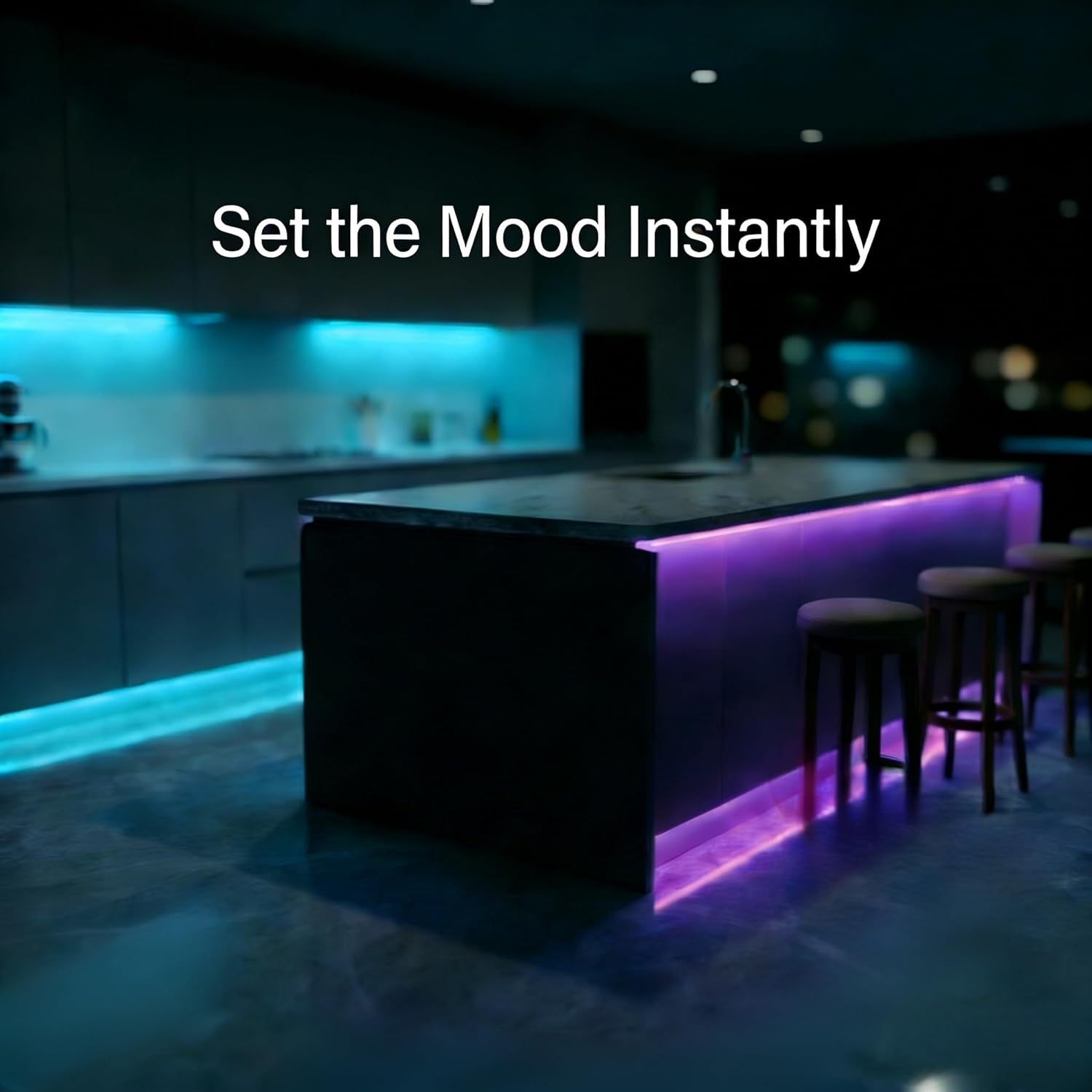 Led TV Lights, 5m LED Lights for TV 55-70 inch,Smart Bluetoo... - Image 8