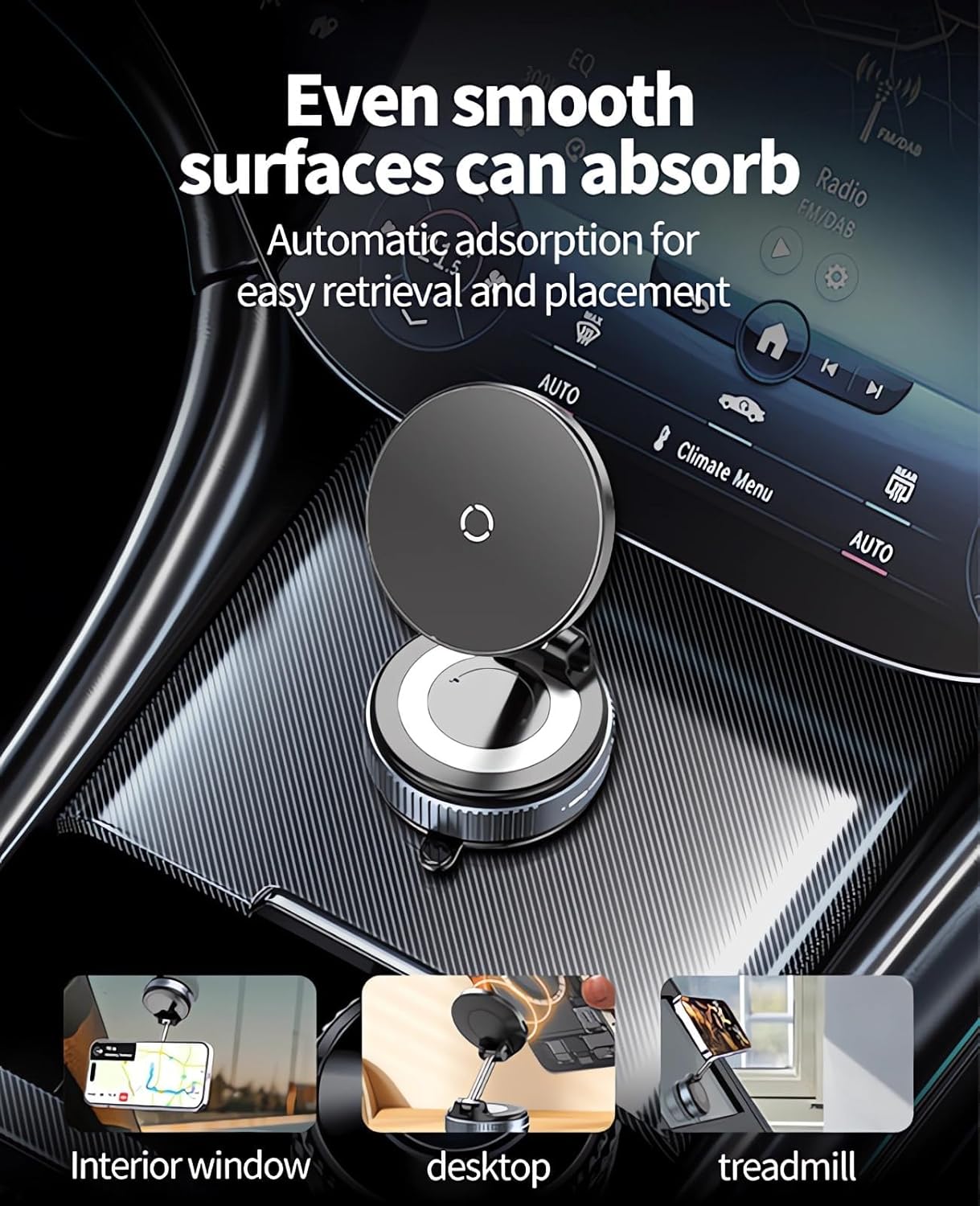 Wireless Charger Vacuum Magnetic Phone Holder for Magsafe - ... - Image 8
