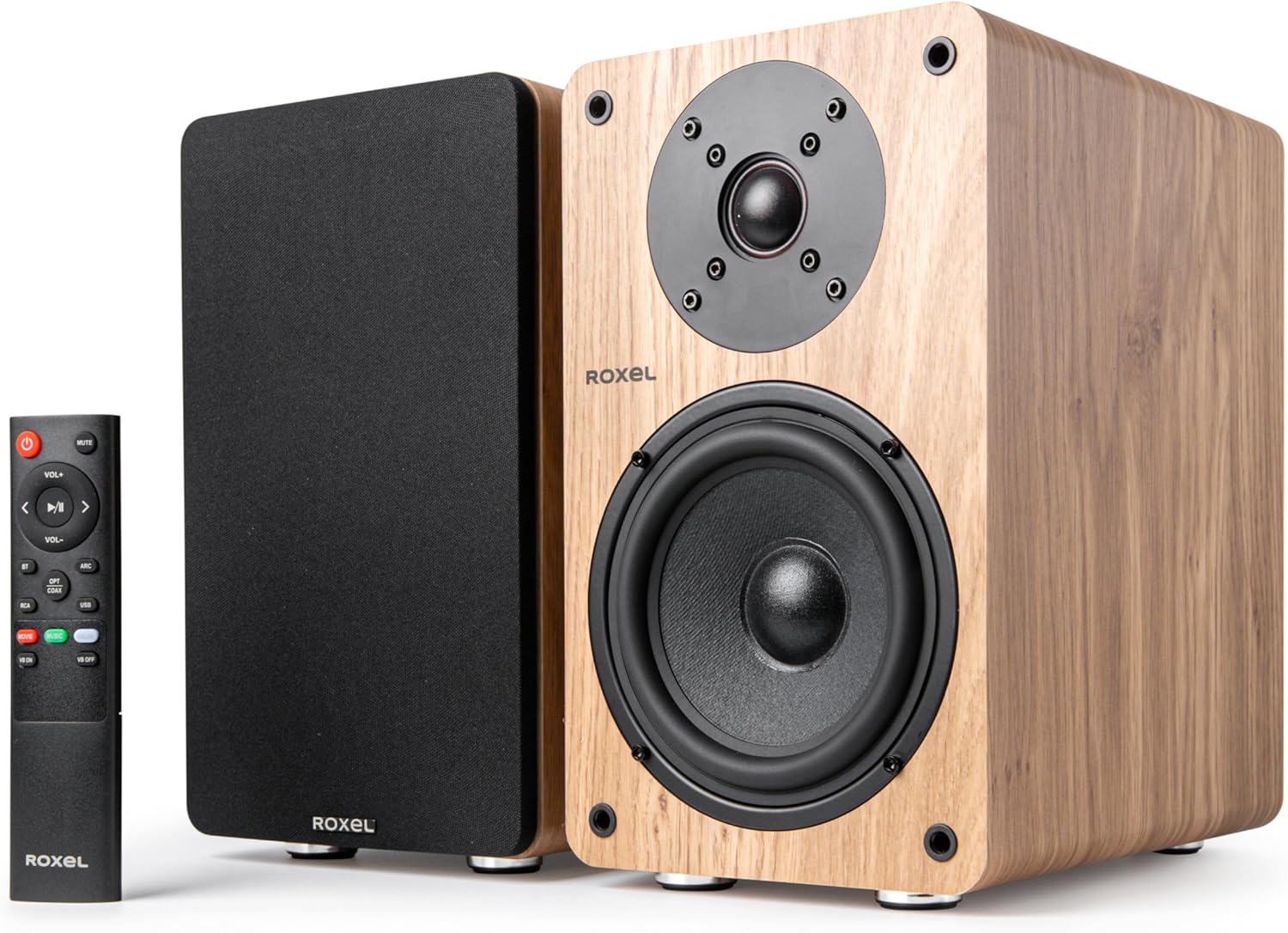 Roxel Onyx Active Bookshelf Speakers, 100-Watt RMS Power, Wi... - Image 10