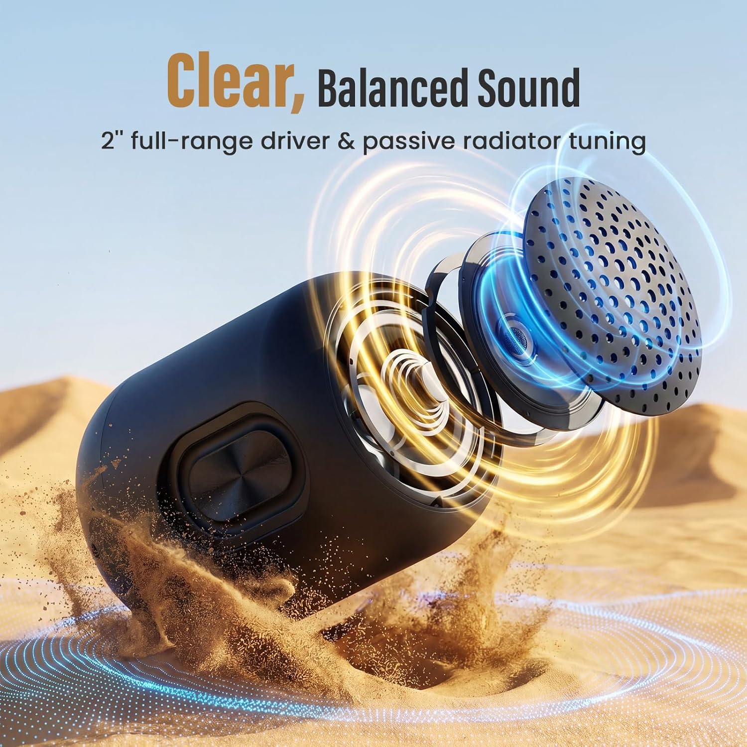 Bobtot Portable Bluetooth Speaker Wireless - Waterproof Mini... - Image 3