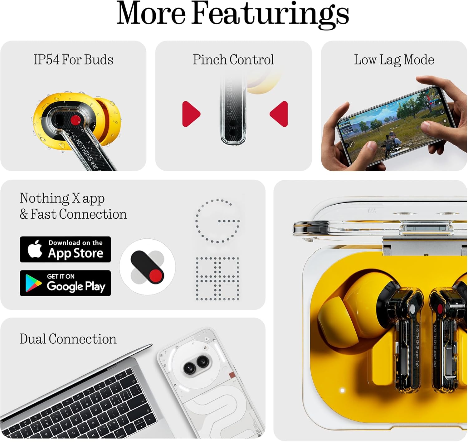 Nothing Ear (a) wireless ear buds with Active Noise Cancelli... - Image 9