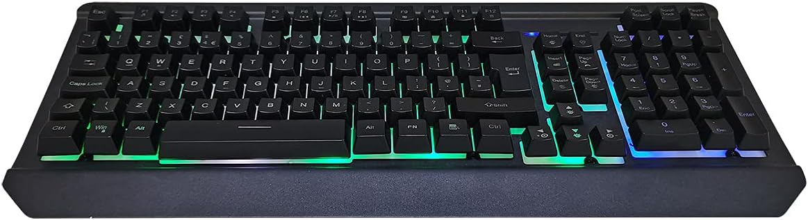 Gaming Keyboard (UK Layout) CiT Blade Rainbow Wired Keyboard... - Image 10