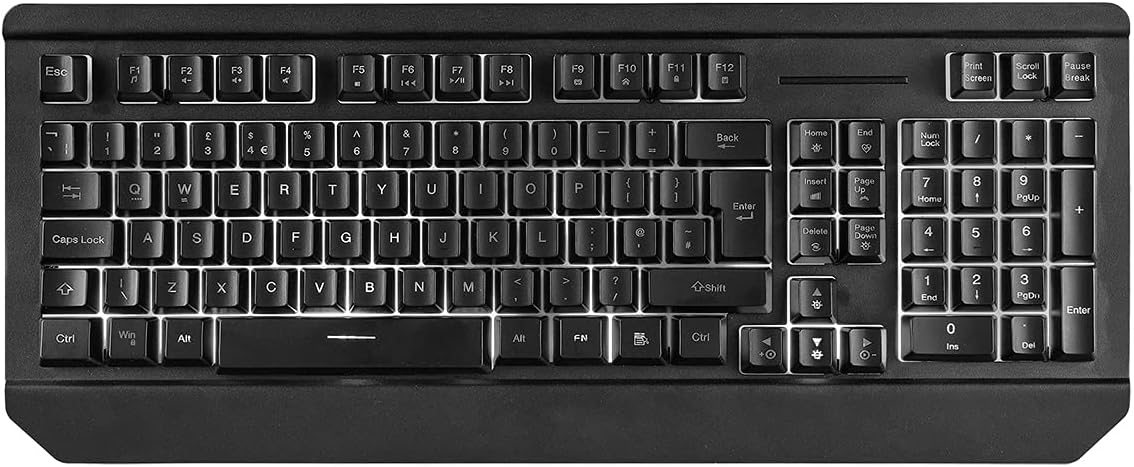 Gaming Keyboard (UK Layout) CiT Blade Rainbow Wired Keyboard... - Image 15