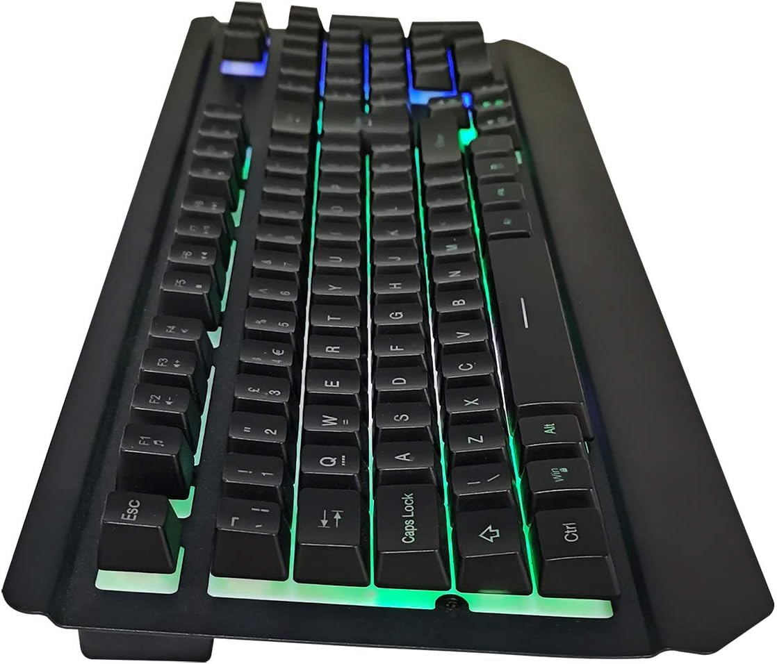 Gaming Keyboard (UK Layout) CiT Blade Rainbow Wired Keyboard... - Image 11