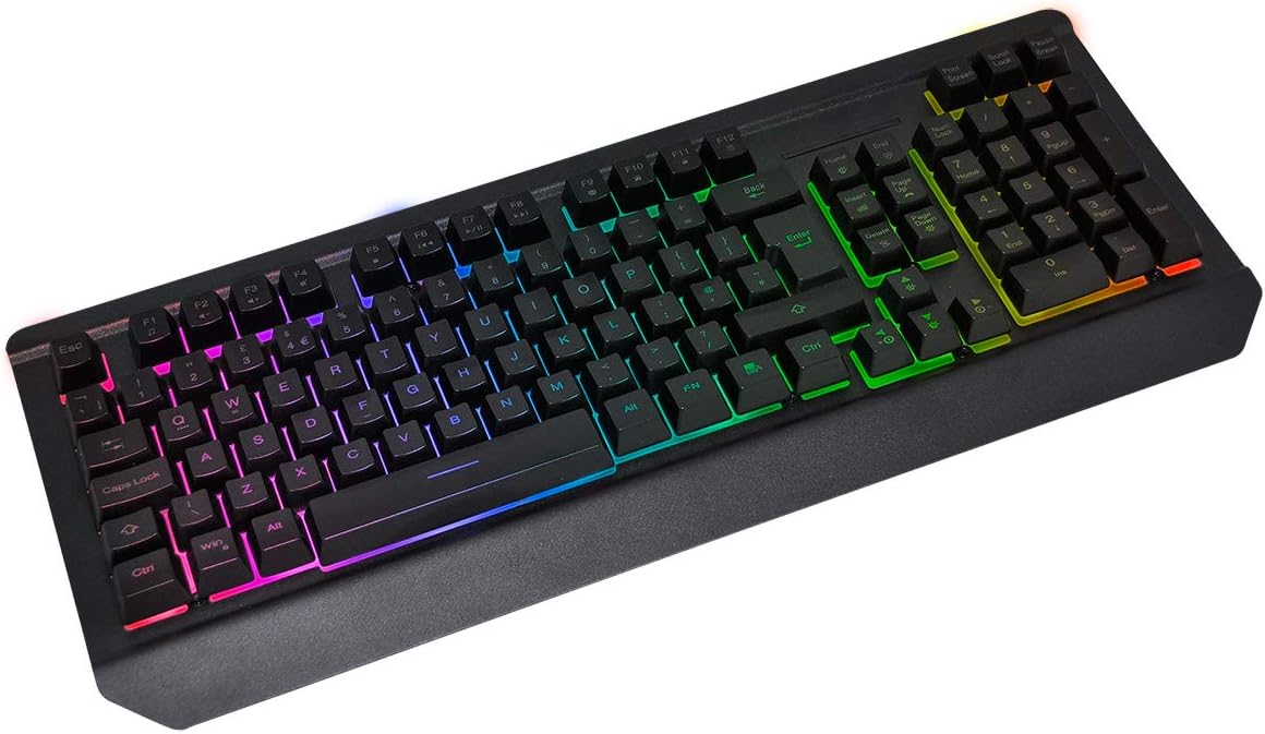 Gaming Keyboard (UK Layout) CiT Blade Rainbow Wired Keyboard... - Image 6