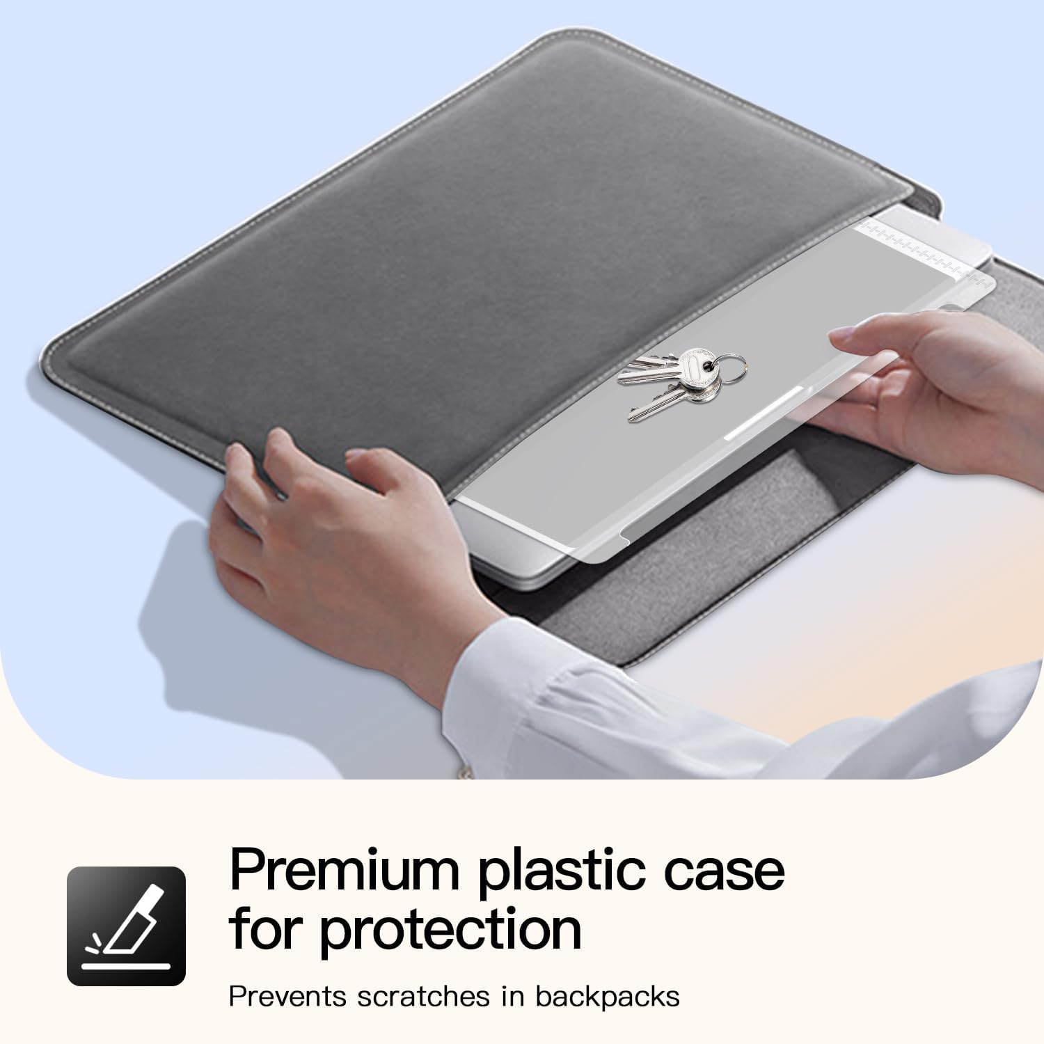 ZOEGAA Magnetic Surface 13.8 Privacy Screen,Removable Toucha... - Image 9