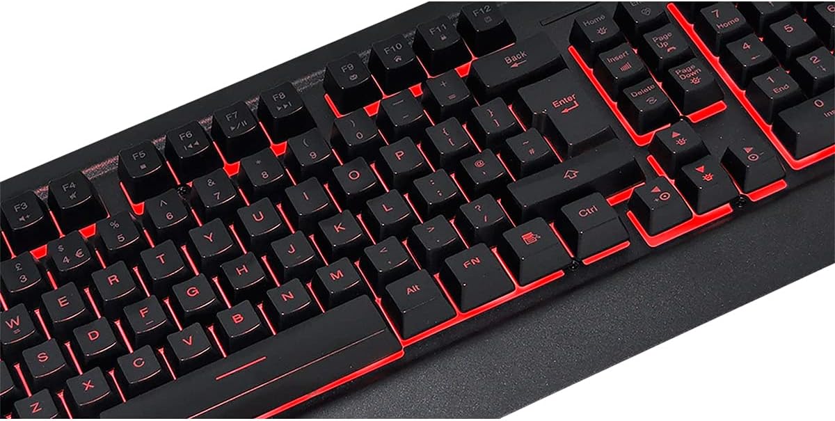 Gaming Keyboard (UK Layout) CiT Blade Rainbow Wired Keyboard... - Image 9