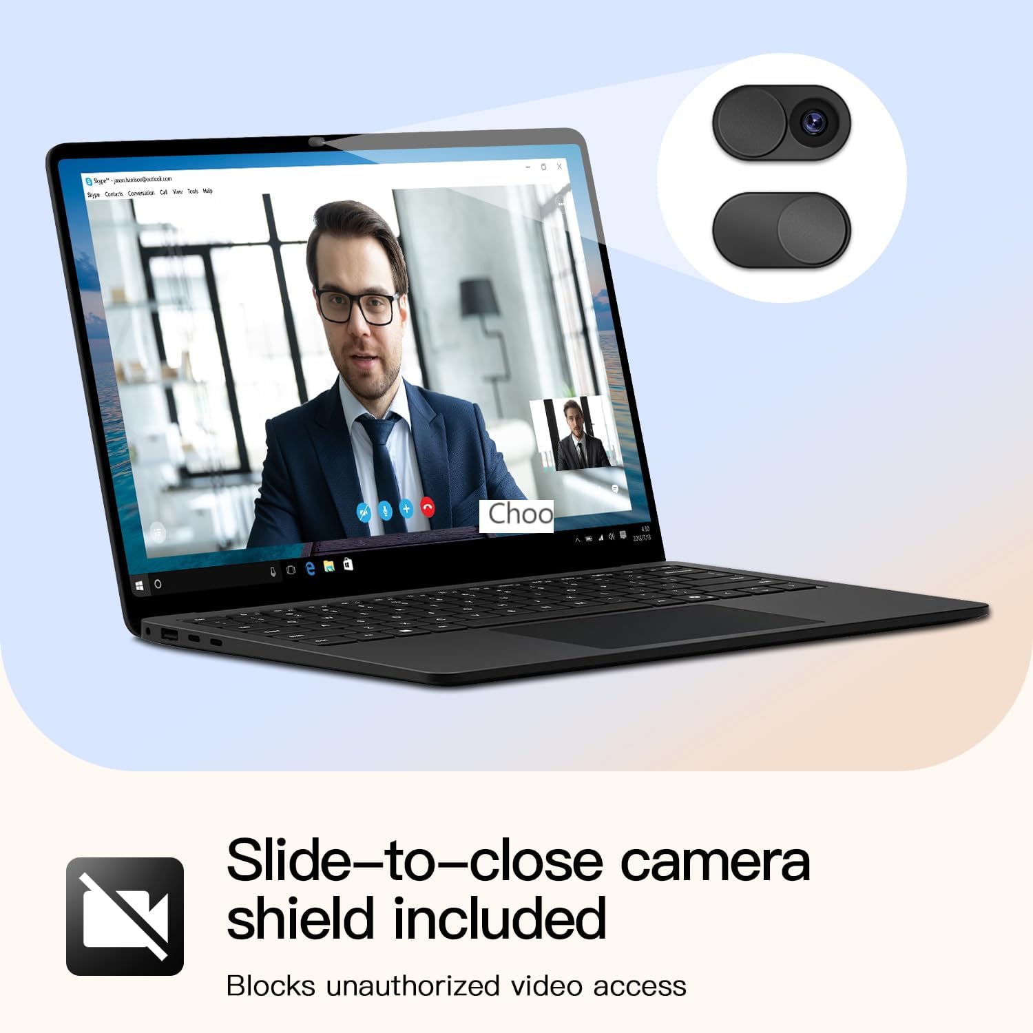 ZOEGAA Magnetic Surface 13.8 Privacy Screen,Removable Toucha... - Image 8