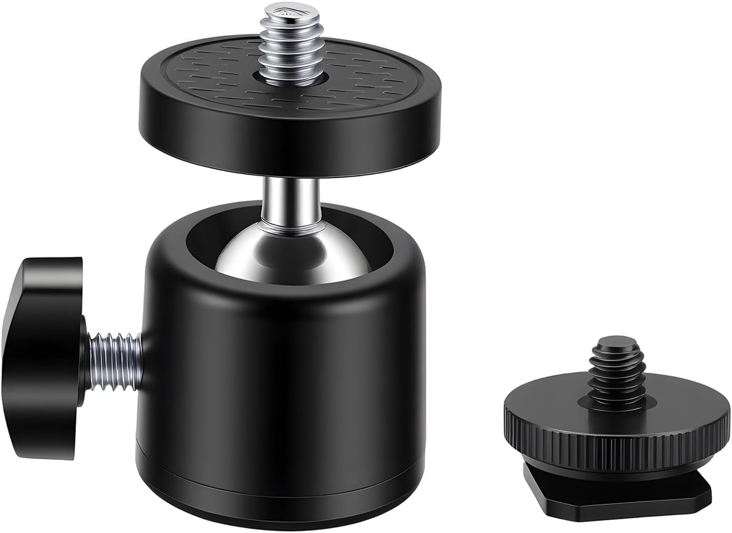 Tripod Mini Ball Head Mount 360° Swivel Metal Ball Head with... - Image 2