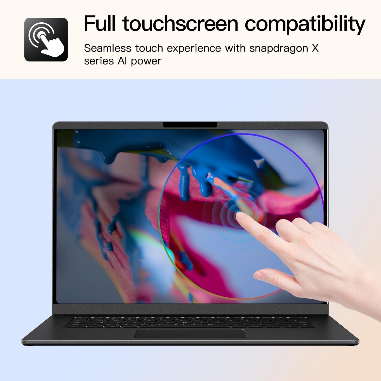 ZOEGAA Magnetic Surface 13.8 Privacy Screen,Removable Toucha... - Image 7