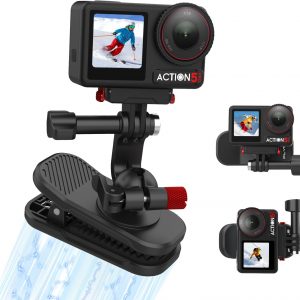 Backpack Clip Magnetic Mount for DJI Osmo Action 5 Pro/6/4/3…