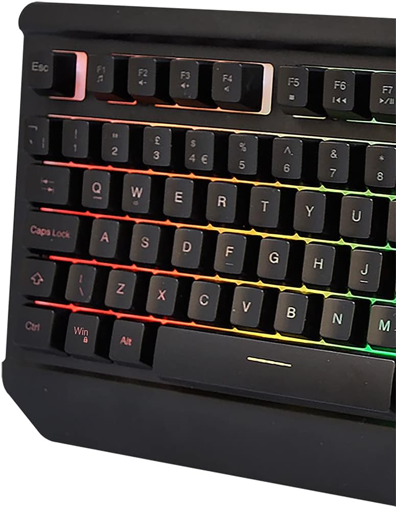 Gaming Keyboard (UK Layout) CiT Blade Rainbow Wired Keyboard... - Image 12