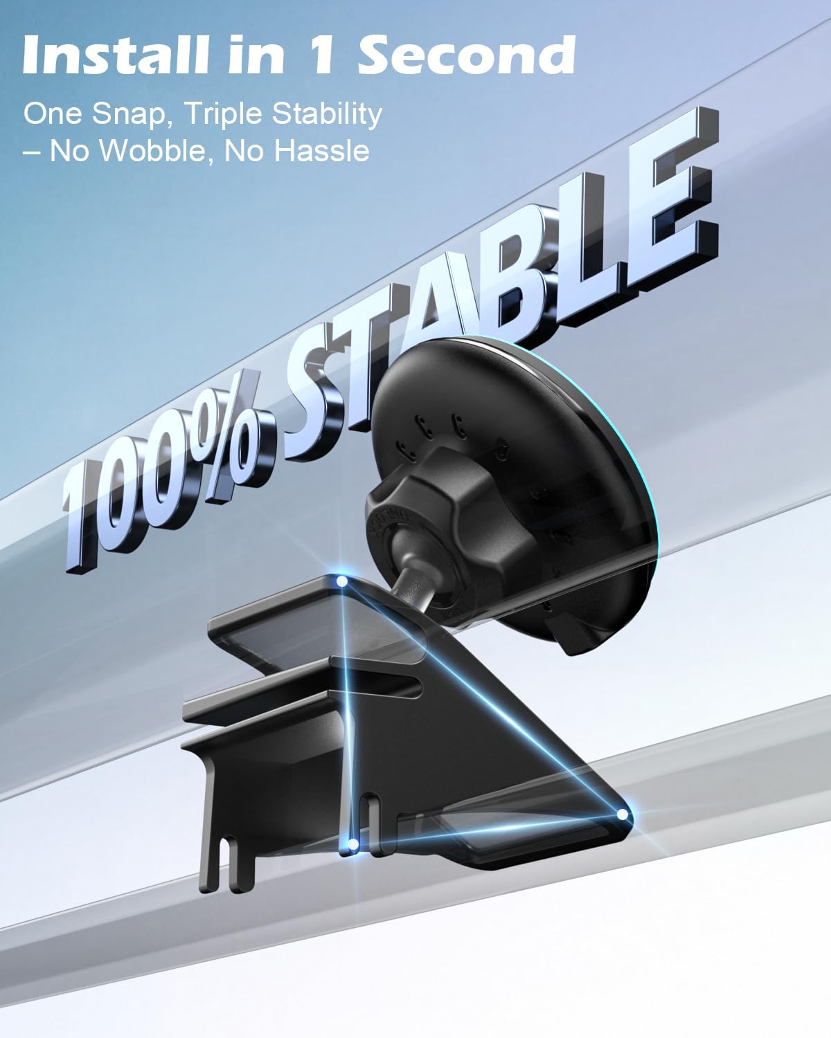 CloudValley Magnetic Qi2 15W Wireless Charger Phone Mount fo... - Image 7
